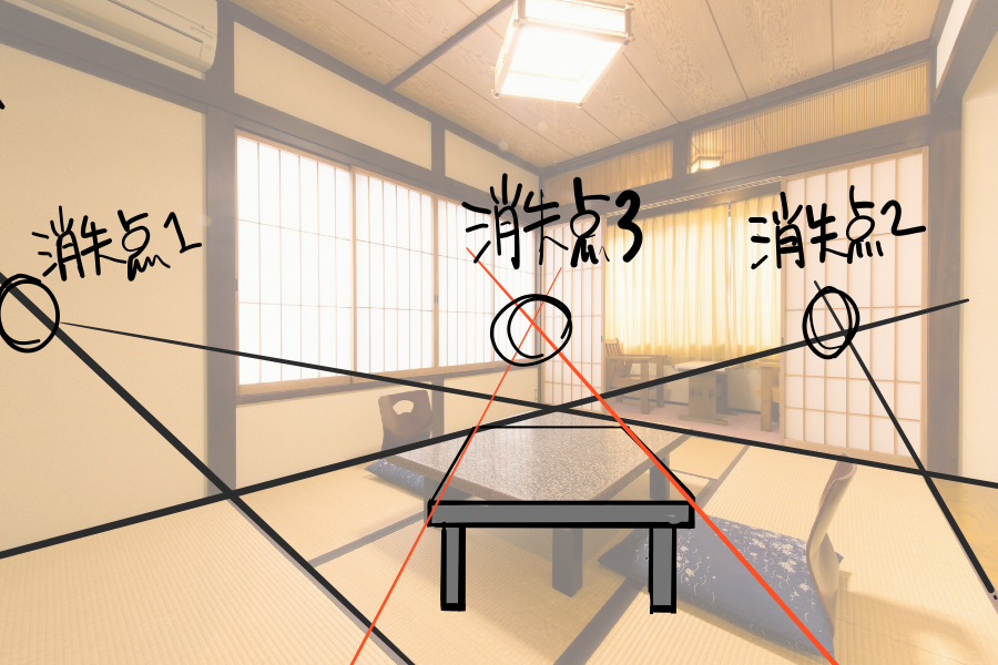 背景パース 遠近法 ミステリー なぜ消失点が増えるのか N Ipadia